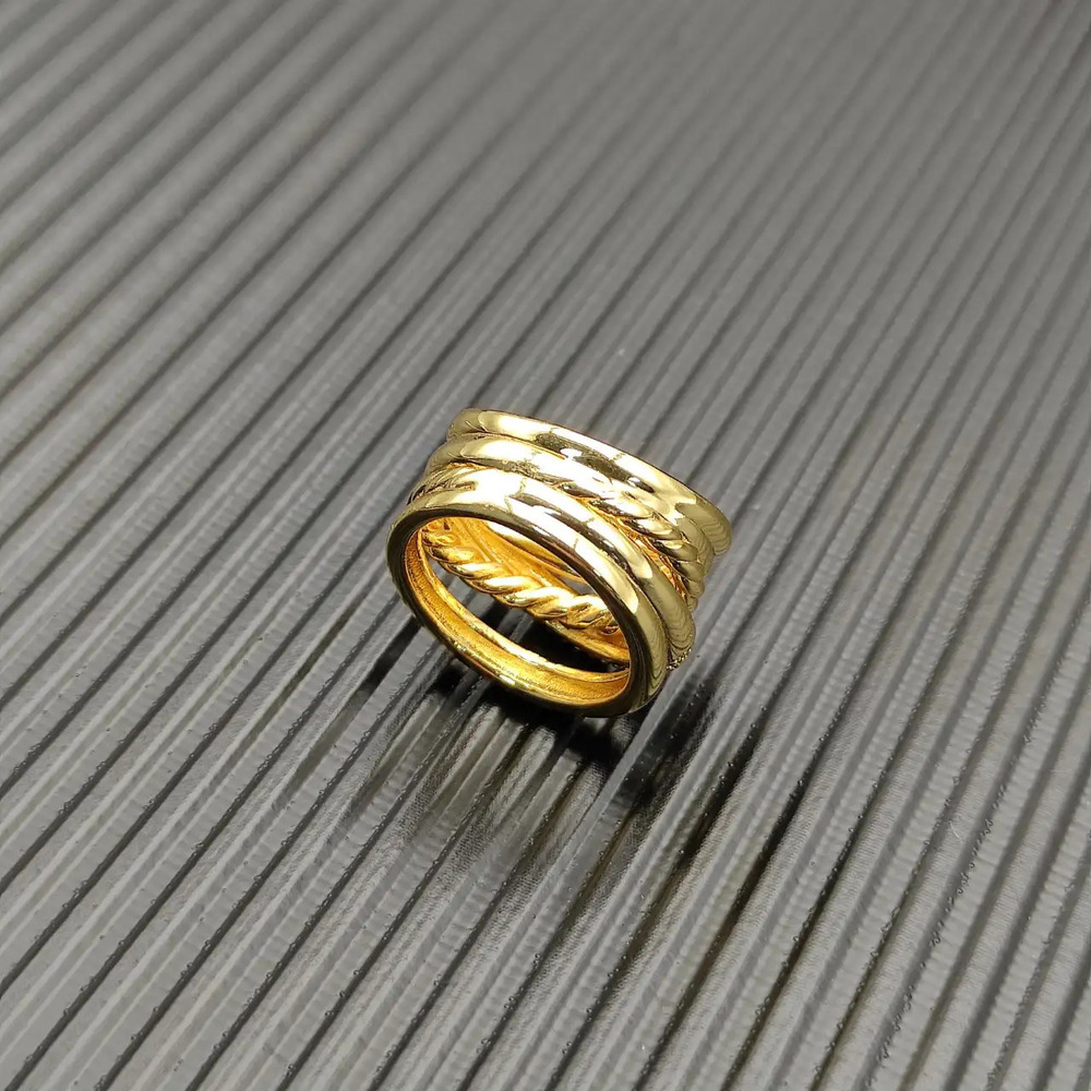 David Yurman five-line diamond ring - Picture 7 of 8